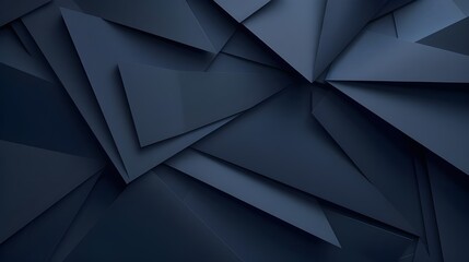 Obraz premium Abstract geometric background image in navy blue.