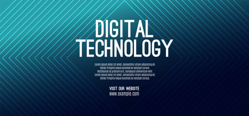 Digital technology internet network speed connection blue green background, cyber nano information, abstract communication, innovation future tech data, Ai big data lines dots, illustration vector 3d
