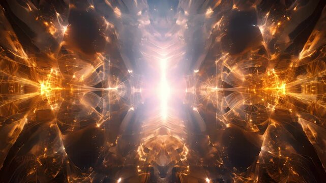 A series of photographs showcasing the beautiful and symmetrical patterns created by vibrating strings representing the fundamental building blocks of the universe according to string