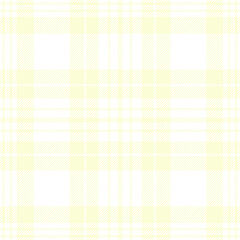 1960s seamless fabric geometric pattern textile check. 70s tartan plaid background texture in light goldenrod yellow and orange colors.