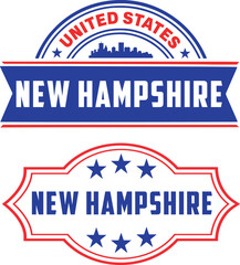 New Hampshire Vector Set
