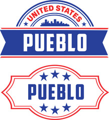 Pueblo Colorado Vector Set
