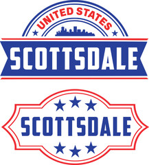 Scottsdale Arizona Vector Set
