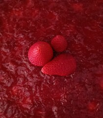 Marmellata di fragole fresche