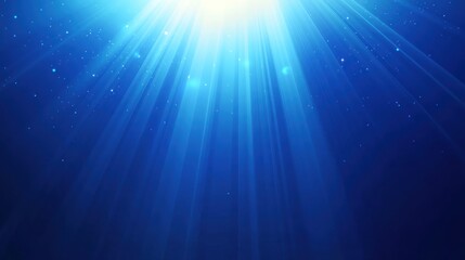 Fototapeta premium Blue Light Rays