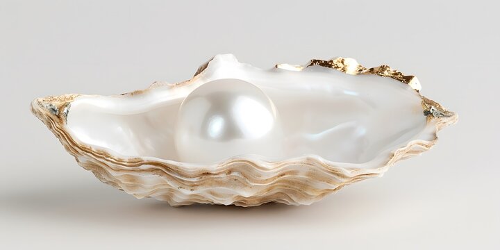 pearl in shell