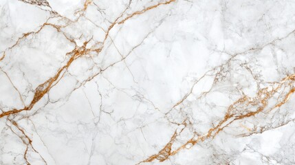 White Marble Texture with Golden Veins