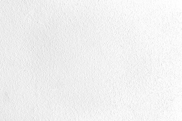 White rough plastered exterior wall background with textured cement surface