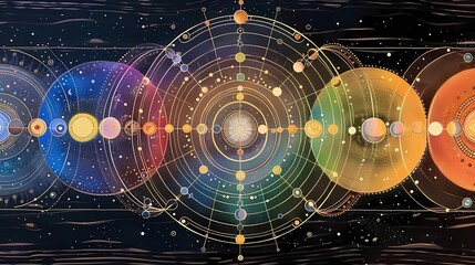 Obraz premium astrology background 