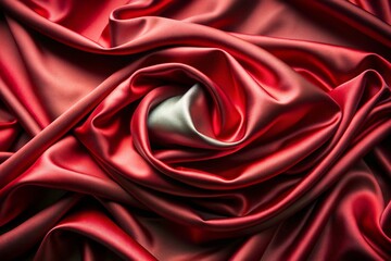Obraz premium red silk background