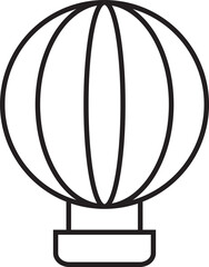 Balloon Line Icon

