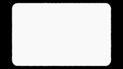 Old, vintage film effect frame overlay