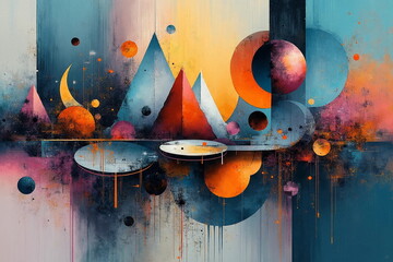 rusty metal background