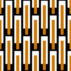 Seamless abstract geometric pattern. Vector Illustration