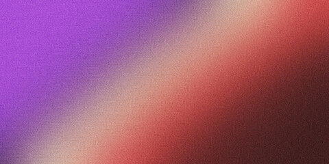 Grainy gradient background in red and purple color. noise texture. abstract purple-red gradient. background design