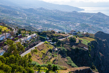 Obraz premium Spectacular view to the East from Cabo Girao, Madeira