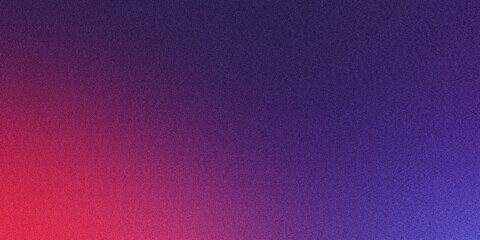Grainy gradient background in red and purple color. noise texture. abstract purple-red gradient. background design