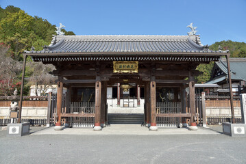 Fototapeta premium 本圀寺 二天門 京都市山科区