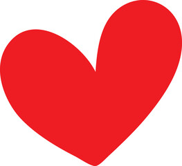 Love hearts art illustration. Heart icon Illustration. Romantic love heart illustration. 
