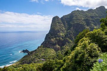 Spectacular north coast of Madeira