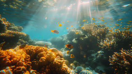 Underwater Coral Reef