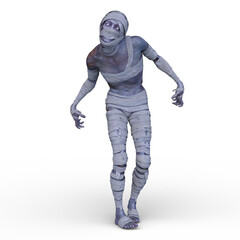 ミイラ女　3DCGレンダリング