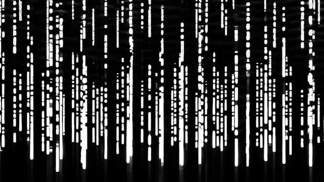 background with barcode motion design animation