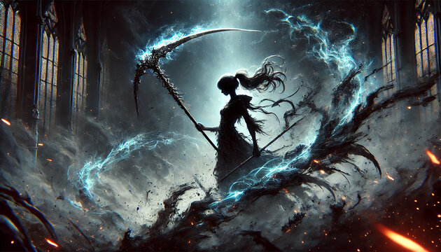 女性の死神