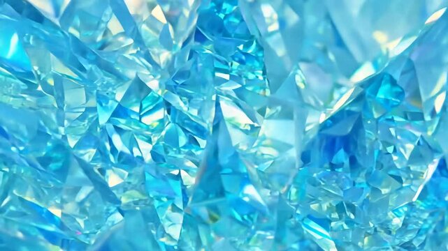 blue ice motion design animation