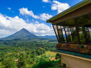 Naklejka premium Arenal Volcano, Costa Rica