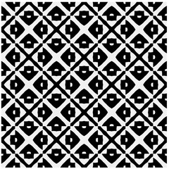 White background with black pattern. Seamless texture for fashion, textile design,  on wall paper, wrapping paper, fabrics and home decor. Simple repeat pattern.
