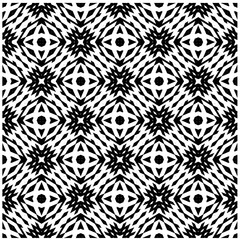 White background with black pattern. Seamless texture for fashion, textile design,  on wall paper, wrapping paper, fabrics and home decor. Simple repeat pattern.