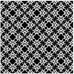 White background with black pattern. Seamless texture for fashion, textile design,  on wall paper, wrapping paper, fabrics and home decor. Simple repeat pattern.