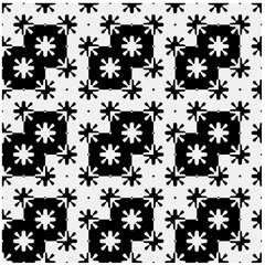 White background with black pattern. Seamless texture for fashion, textile design,  on wall paper, wrapping paper, fabrics and home decor. Simple repeat pattern.