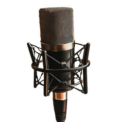 PNG High-quality studio microphone on a stand