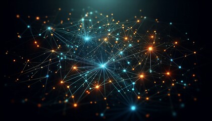 Fototapeta premium AI technology Background