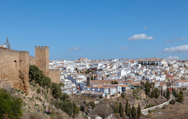 Obraz premium Blick auf Ronda, Andalusien