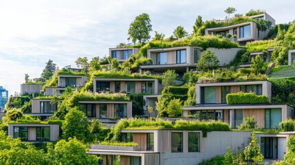 Fototapeta premium Green Roof Architecture.