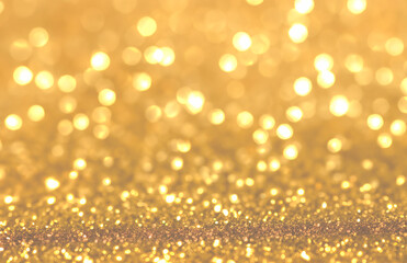 Golden Glitter Backdrop with Tiny Sparkles Creating a Glamorous and Shimmering Look