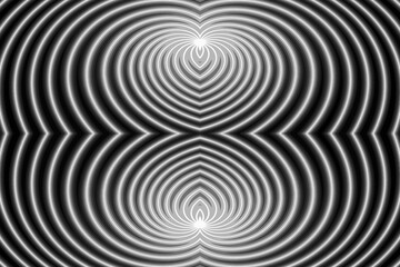 black and white spiral background