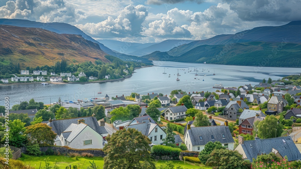 Canvas Prints scottish highlands haven