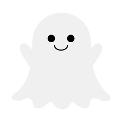 ハロウィンのかわいいおばけのイラスト