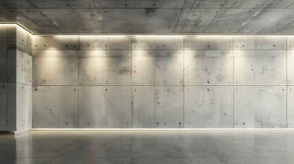 "Sunlight on Industrial Wall"