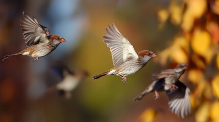 Autumn Overture: Migrating birds move south