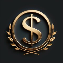 Maximizing financial potential: logo design for a versatile finance institution offering banking, cryptocurrency services, insurance, deposits, credits, and more