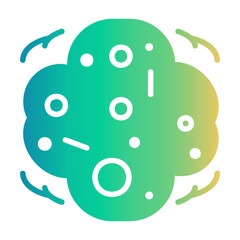 biosecurity suit Gradient icon