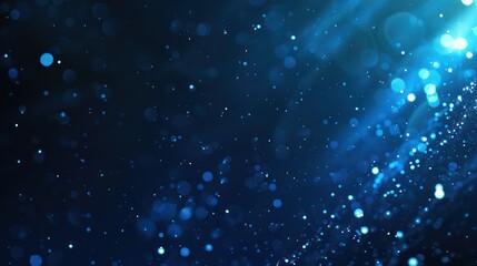 Abstract Blue Lights