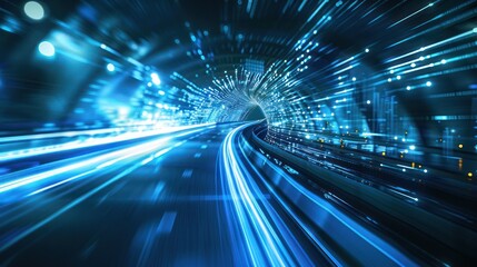 Speed and Technology Abstract:  A Vision of Digital Connectivity