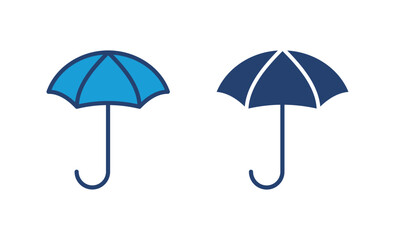 Obraz premium Umbrella icon vector. umbrella sign icon