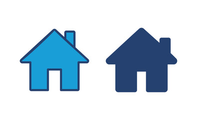 Fototapeta premium House icon vector. Home icon vector
